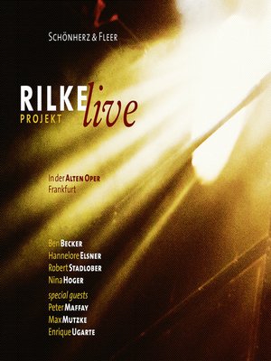 cover image of Rilke Projekt--Live in der Alten Oper Frankfurt